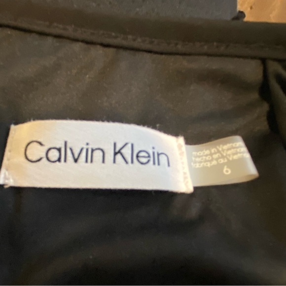 NWT Calvin Klein Black Sequin Skirt Size 6 - Picture 7 of 8